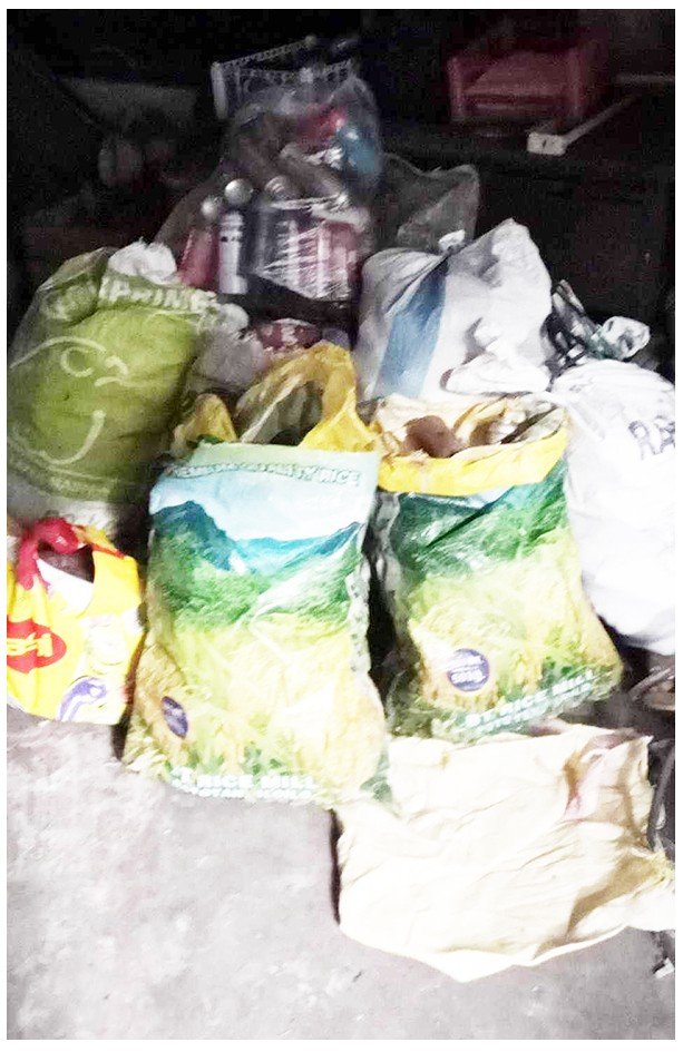 6 Sacks of Refilled Butane Canisters Seized in Bacolod