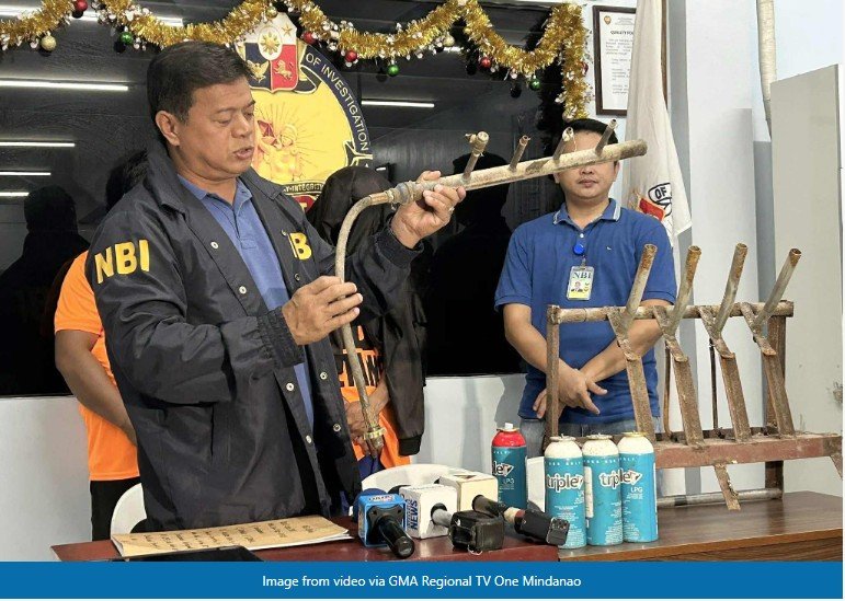 2 Nabbed in Davao Del Norte for Alleged Illegal Butane Canister Refilling