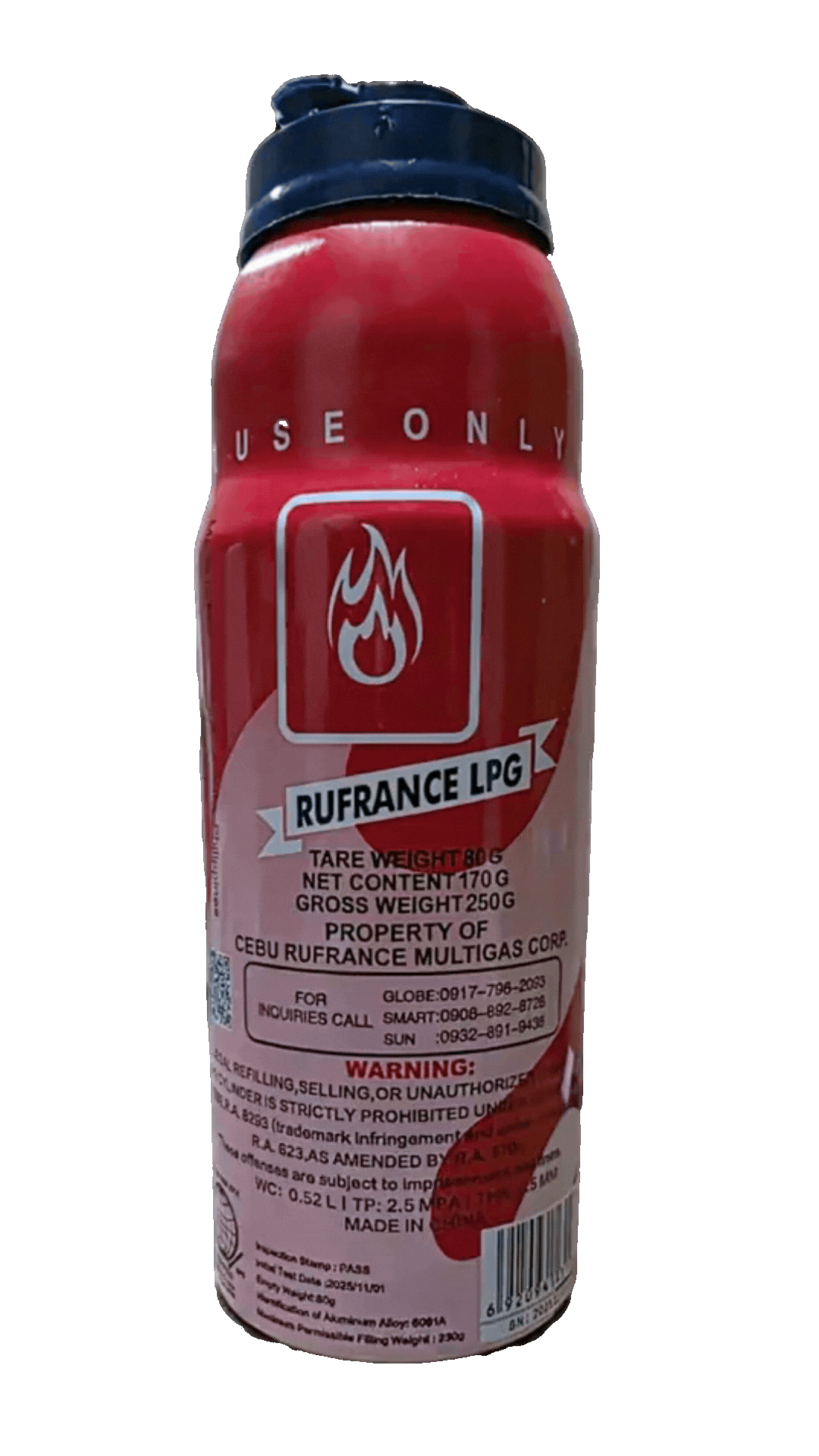 Rufrance LPG Canister
